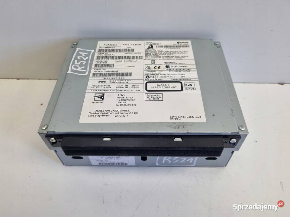 RADIO Volvo V40 II RADIOODTWARZACZ CD czytnik Sprzęt audio fabryczny Rudka