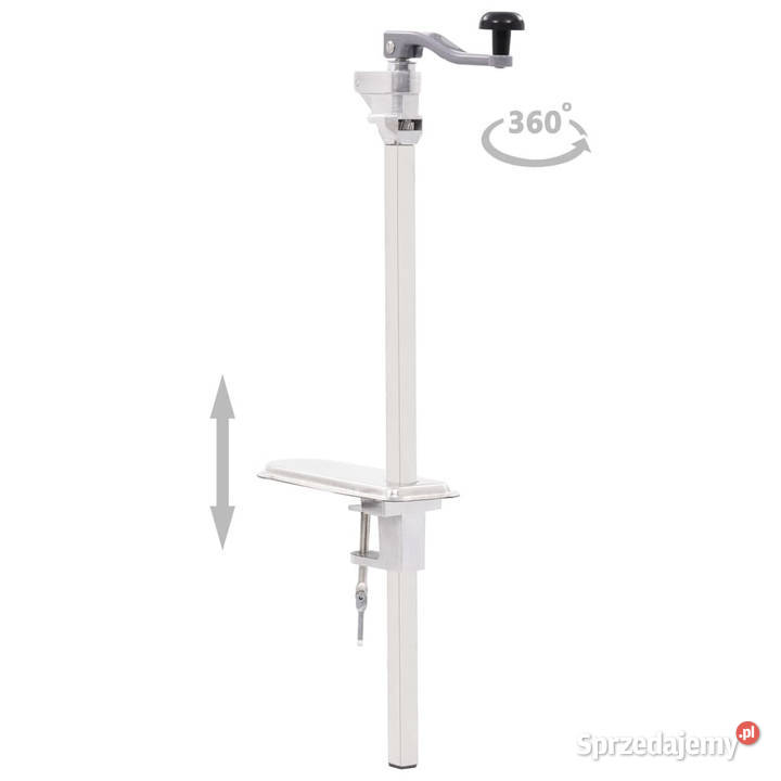 Otwieracz do puszek srebrny 70 aluminium stal Warszawa