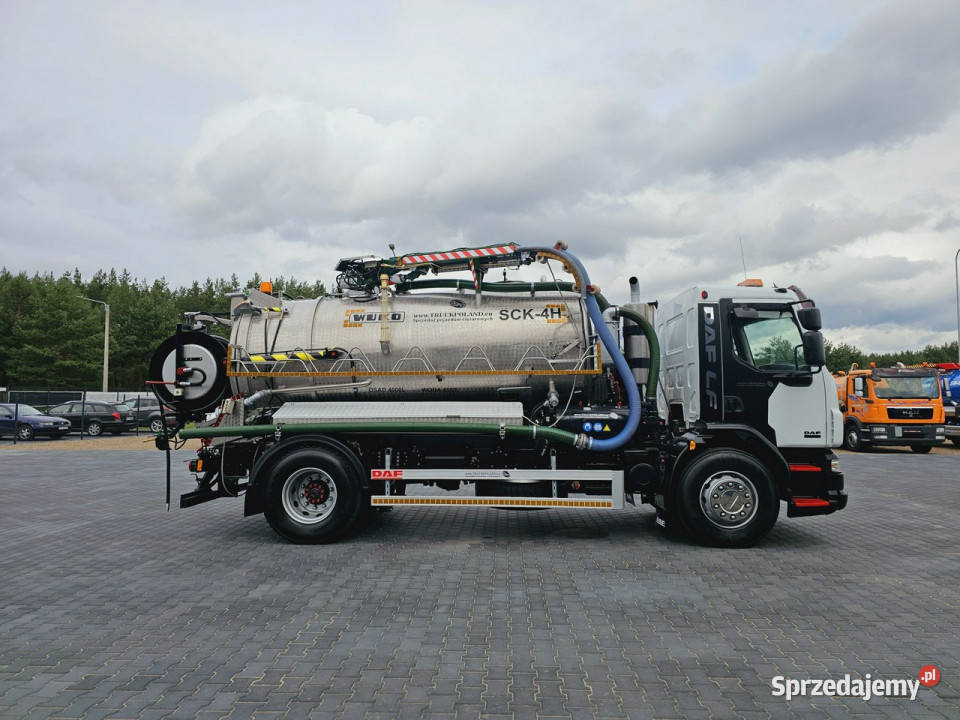 DAF WUKO SCK4HW do zbierania odpadów płynnych Rok produkcji 2007