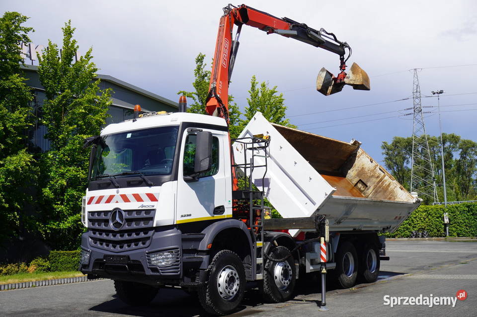 MercedesBenz Arocs 3236 8x4 HDS Fassi F155A022 2 małopolskie Kraków