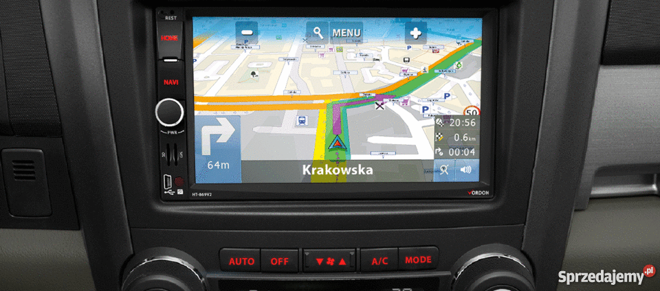 NOWE RADIO SAMOCHODOWE VORDON NAWIGACJA MAPY EU RDS Wasilków