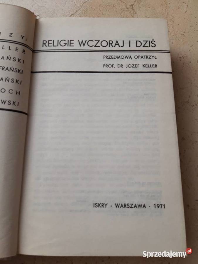 Religie wczoraj i dziś ISKRY 1971
