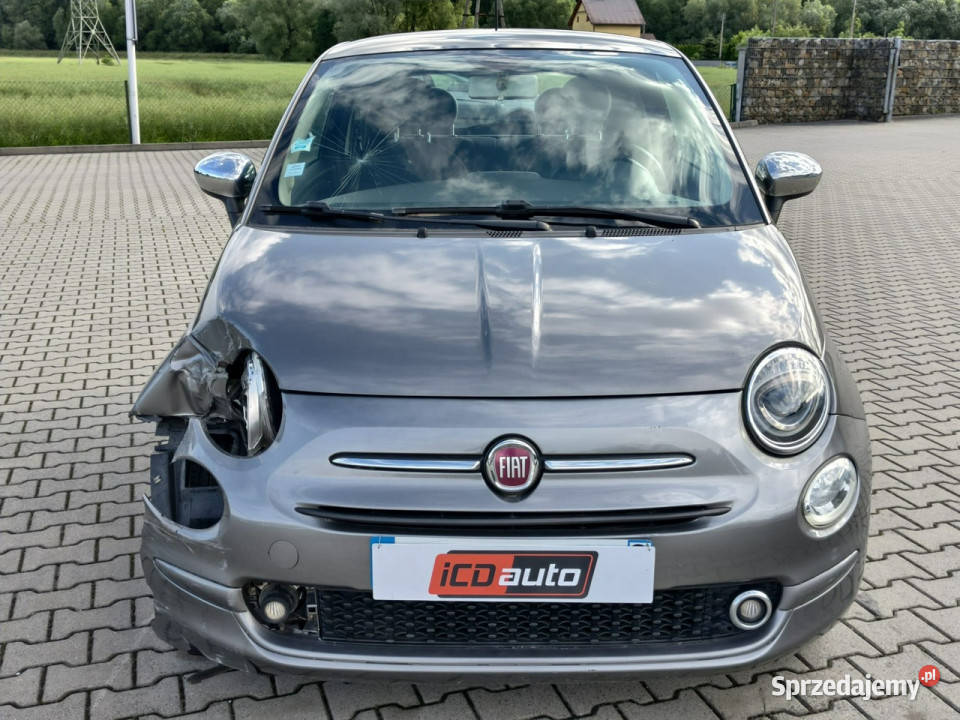Fiat 500 lifcie 12 benzyna 70 tablet ledy klima 1200cm3 małopolskie Kęty