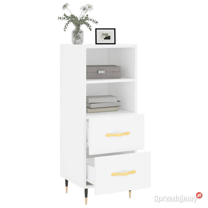 Szafka biała 345x34x90 materiał drewnopochodny mazowieckie Warszawa