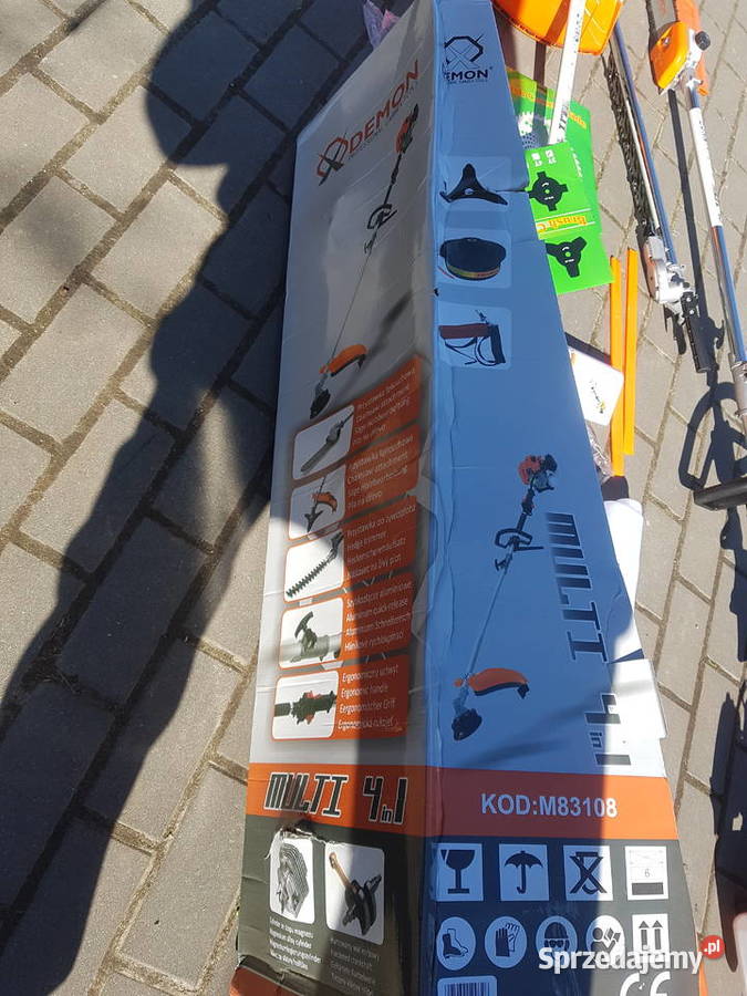 KOSA SPALINOWA 4W1 NOŻYCE DO ŻYWOPŁOTU PIŁA Głogowa