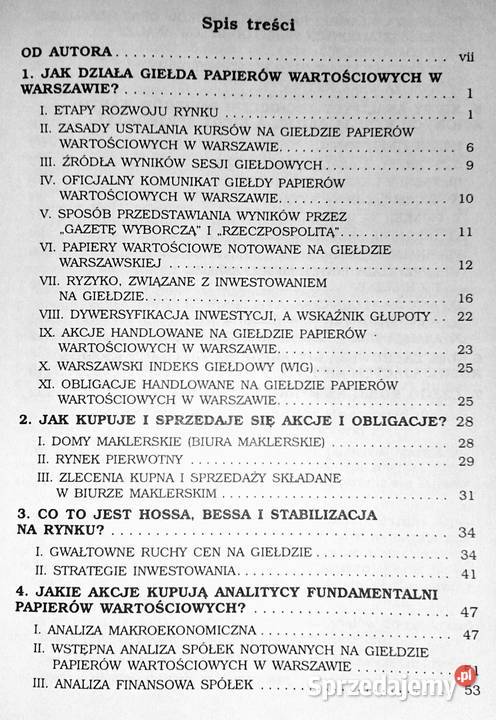 się zarabia na giełdzie Maciej Wojewódka