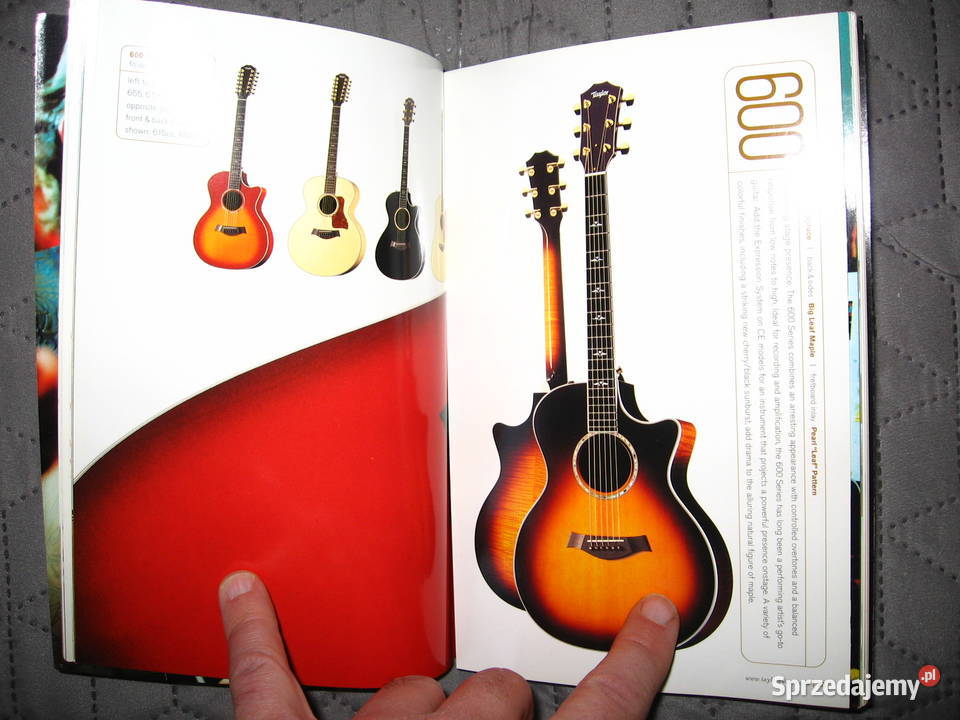 Taylor Guitars 20042005 katalog gitar Gitary i akcesoria Kępice sprzedam