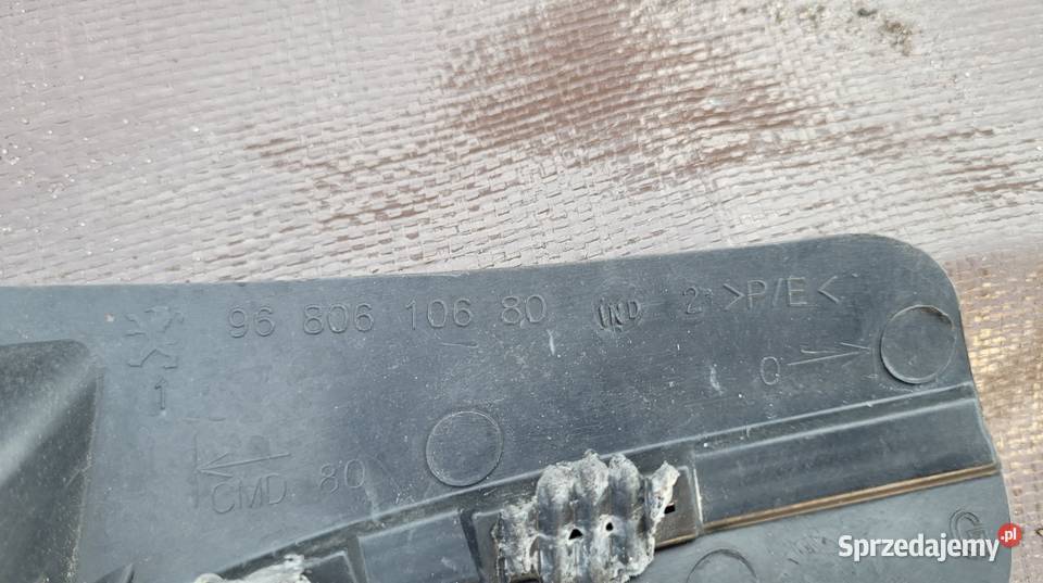 PEUGEOT 308 ŚLIZG ZDERZAKA PRZÓD LEWY PRAWY Ruda Śląska sprzedam