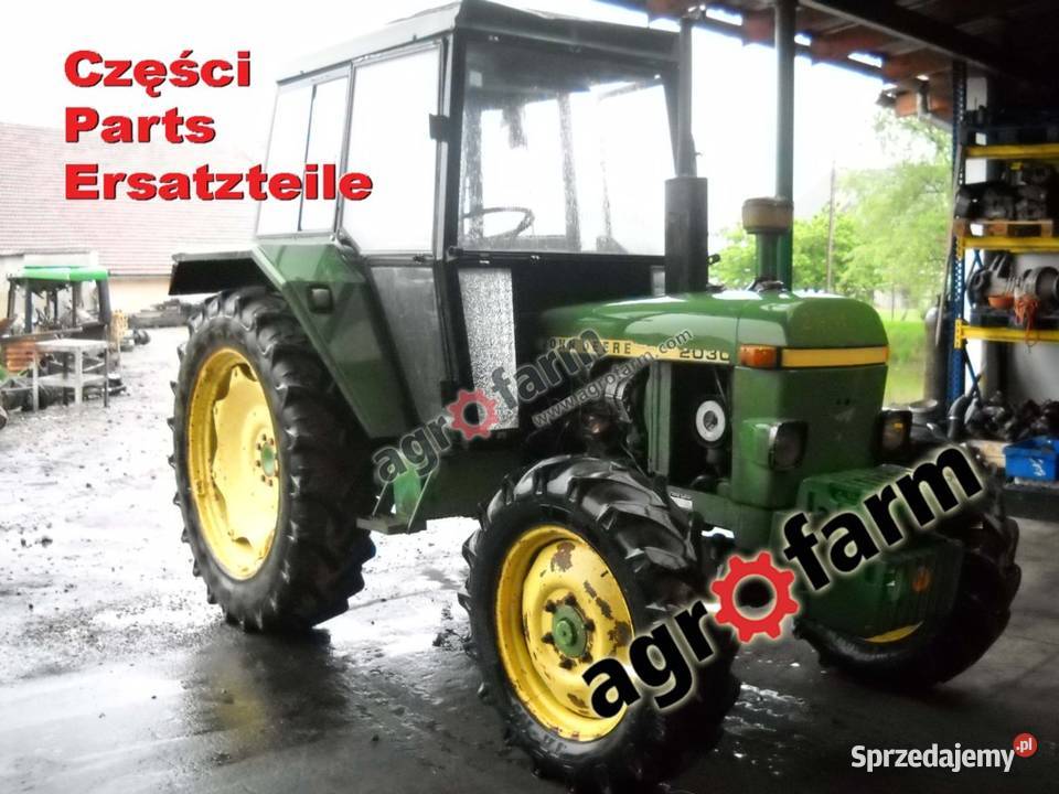 John Deere 2130 części skrzynia biegów silnik Byków