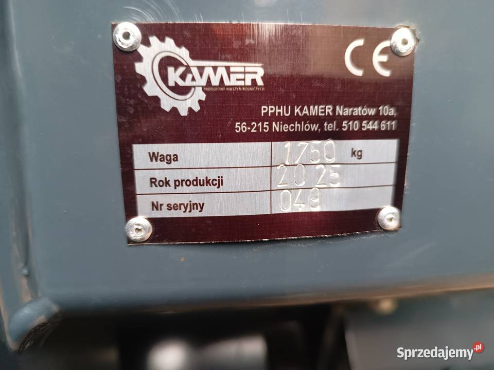 Brona talerzowa 3m Kamer Heawy 3000 Janów Lubelski