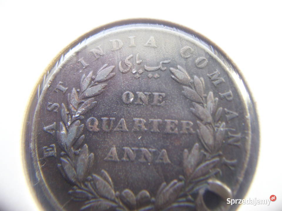 Stare monety 14 anny 1835 Indie Brytyjskie Lesko sprzedam