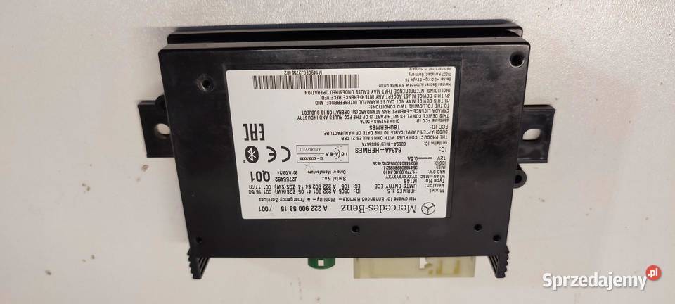 MERCEDES GLC W253 X253 MODUŁ STEROWNIK TELEMATIK Komputery