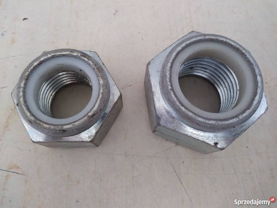 Duże nakrętki ocynkowane 6kątne samokontrujące Szczecin