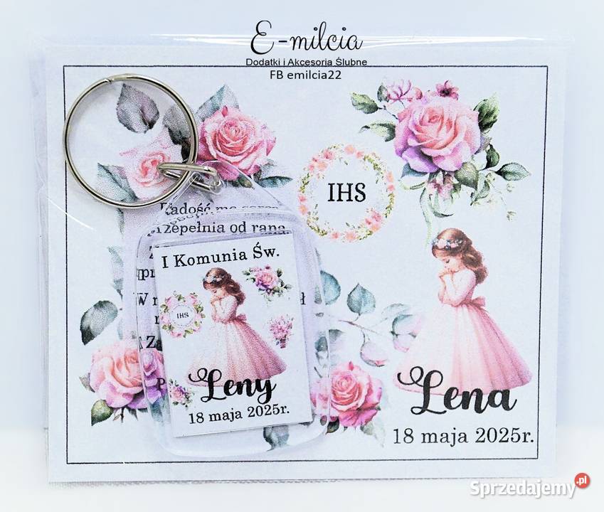 Breloczki ze zdjęciem dziecka jako podziękowania Zielona Góra