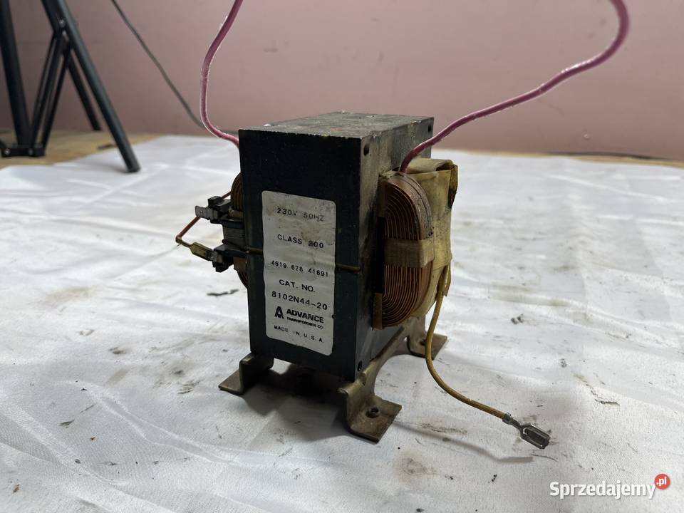 transformator wysokonapięciowy Advance 230V 50Hz Brańsk