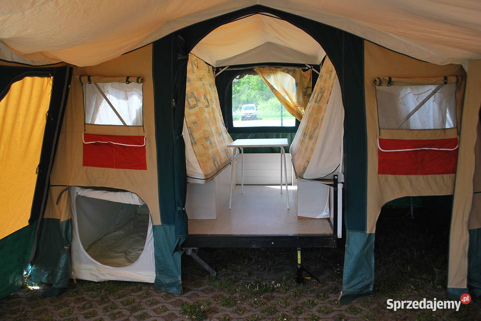 TRIGANO ŚLICZNA przyczepa lekka namiotowa 1999 Grzebowilk sprzedam