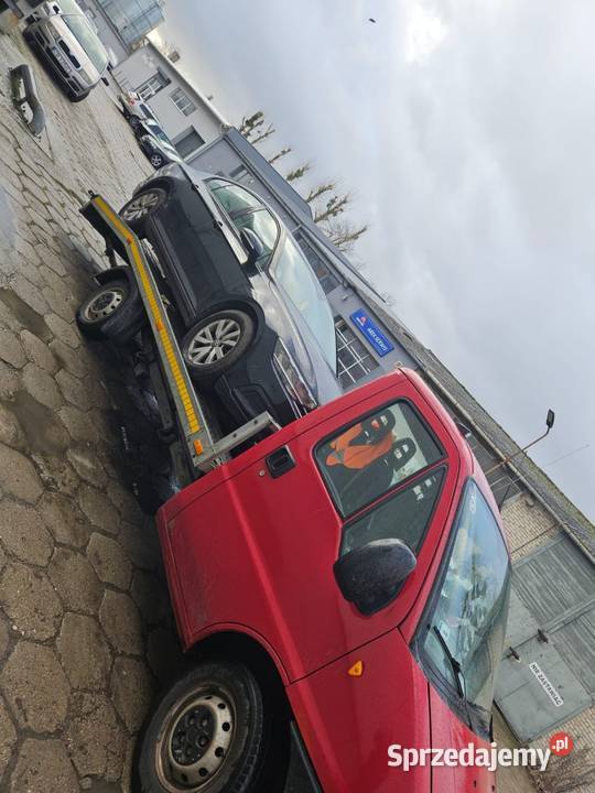 Auto laweta usługi transportowe Transport towarów