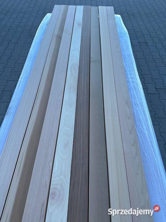 DESKA ELEWACYJNA RHOMBUS ROMB CEDR KANADYJSKI Prusice