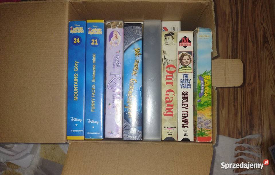 Sprzedam filmy VHS na kasetach seriale filmy VHS Międzyborów