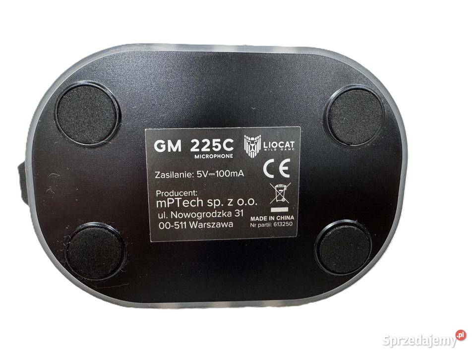 Mikrofon podświetlany LIOCAT GM 225C Elbląg