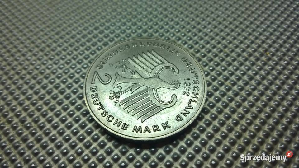 MONETA Niemcy 2 marki 1972 F 049 Numizmatyka Warszawa