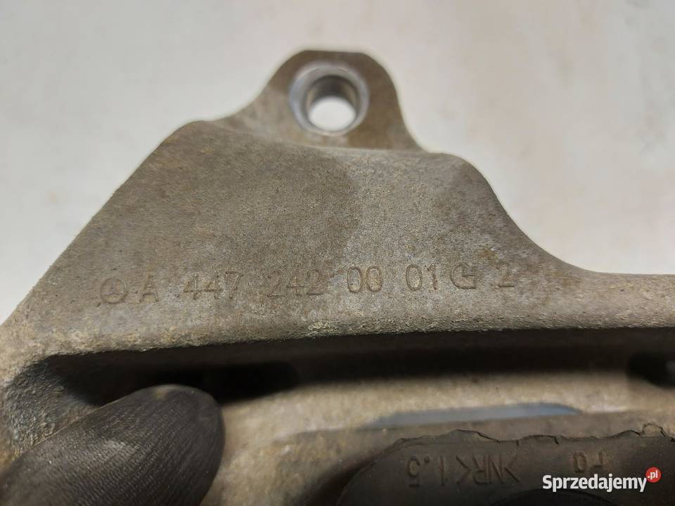 Mercedes EQV w447 Vklasa 2021 mocowanie łapa