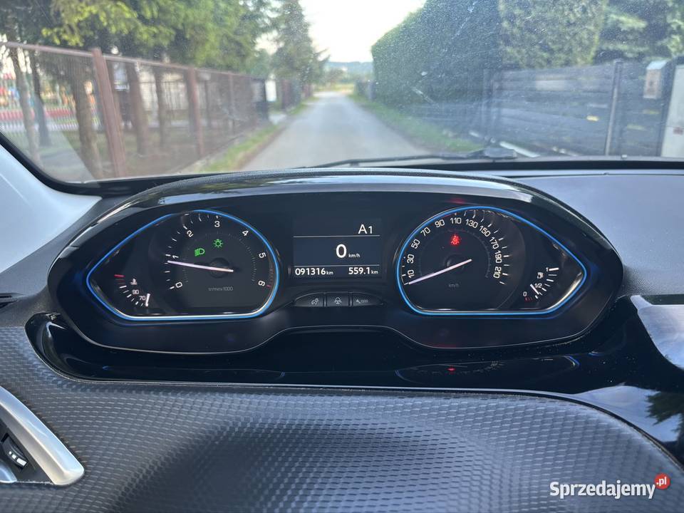 Peugeot 2008 Automat 16 eHDI 91000 2014 automatyczna