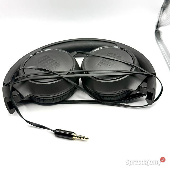 Słuchawki JBL TUNE 500 czarne mazowieckie Warszawa