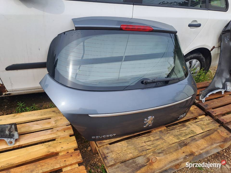 Peugeot 308 T7 5D klapa bagażnika zderzak tył osobowe Jastrzębie-Zdrój