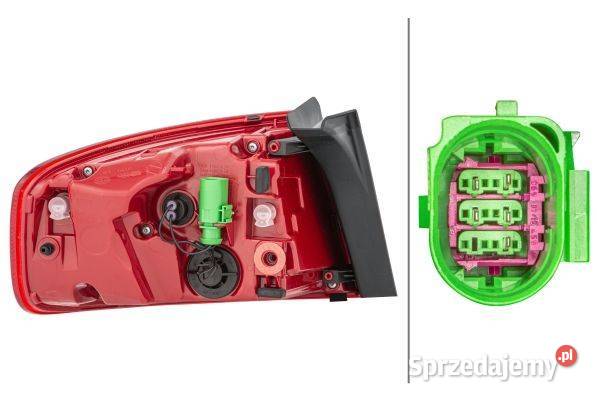 Audi A4S4 B8 1115 Lampa tylna zewnętrzna prawa prawe łódzkie Łódź