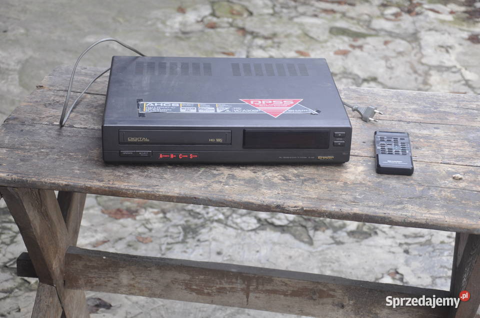 Magnetowid Video Sharp Digital Retro PRL Klasyk podkarpackie Rzeszów
