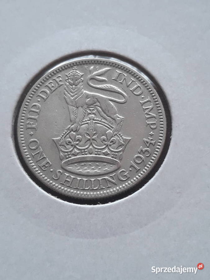 1 Szyling Wielka Brytania 1934 rJerzy V