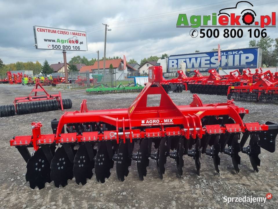 Brona Talerzowa Agro Mix Wał Rurowy Daszkowy wielkopolskie Jarocin