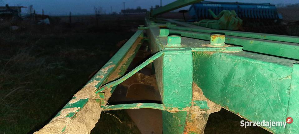 Pług unia 4 skiby nieuszkodzony Bajerze