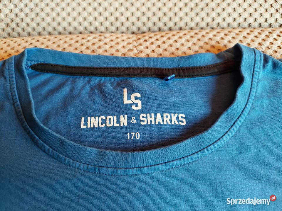 51015 LincolnSharks koszulka rozmiar 170 13 lat+ Bluzki, koszulki i kaftaniki sprzedam