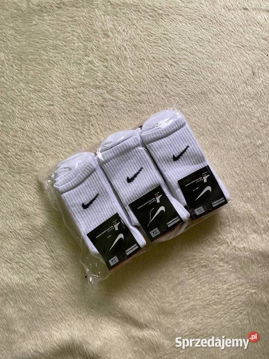 Skarpety Nike czarnegobiałego koloru Warszawa sprzedam