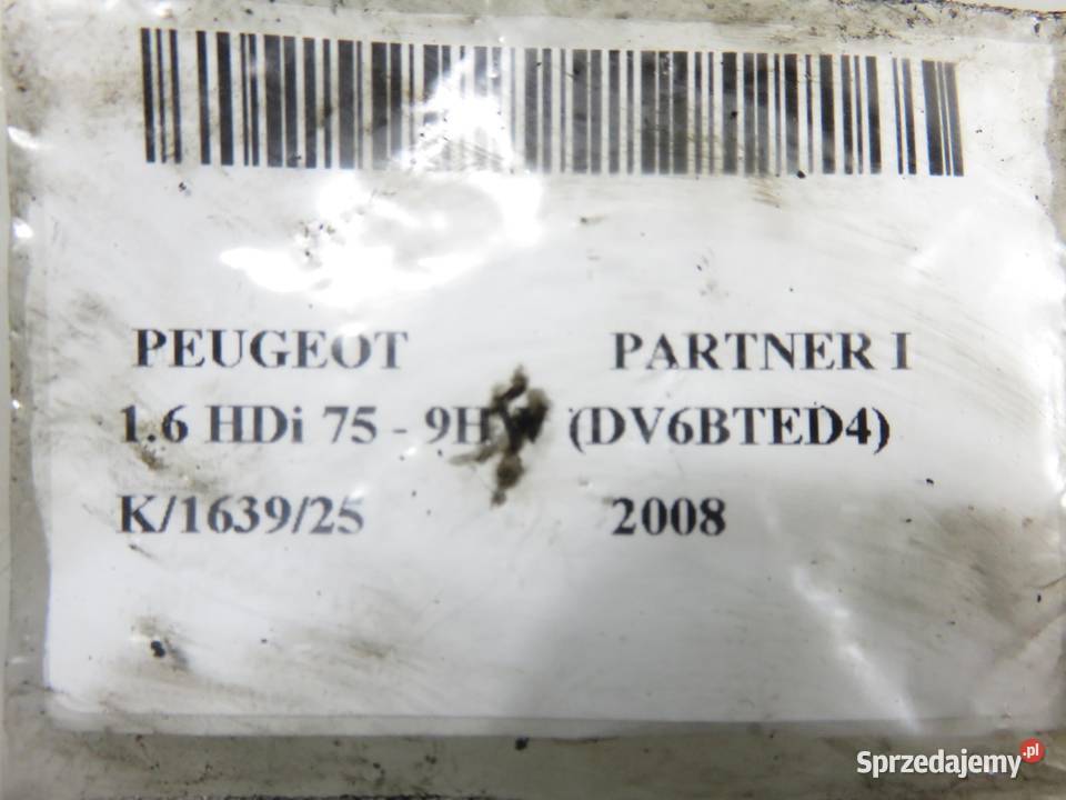 WTRYSKIWACZ PEUGEOT PARTNER I 16 HDi 0445110239 sprzedam