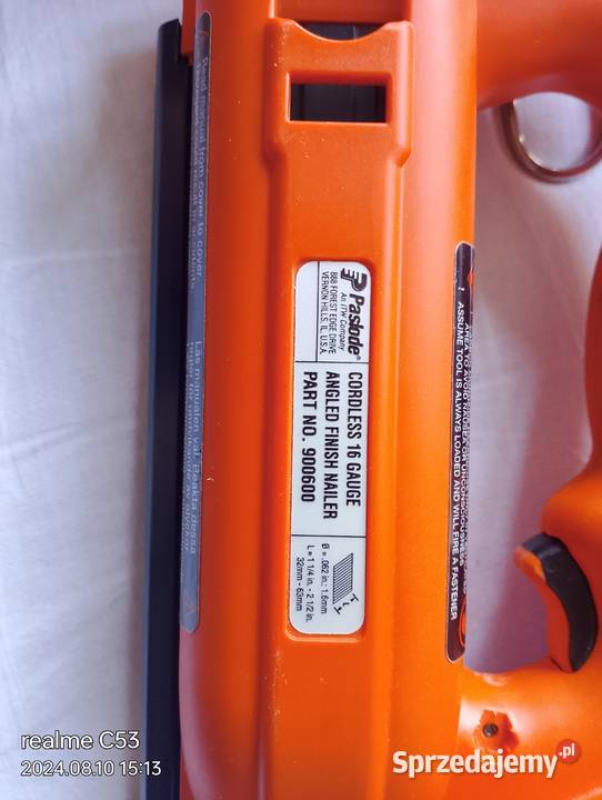 Sztywciarka gwozdziarka paslode bateryjnogazowa mazowieckie sprzedam