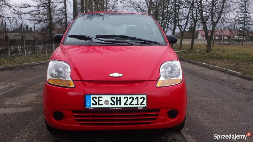Chevrolet Matiz LPG Gaz eszyby central ABS 52KM zachodniopomorskie Pyrzyce