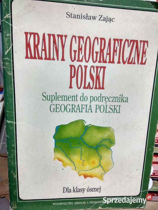 Krainy geograficzne Polski Zając antykwariat