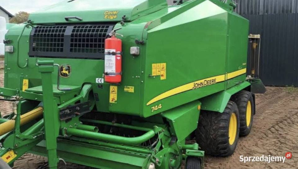 belarka John Deere 744 Siemiatycze sprzedam