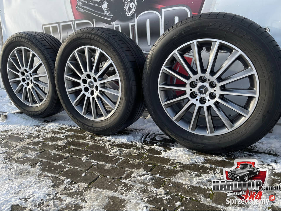 MERCEDES X Opony Felgi Komplet Bridgestone Pasłęk