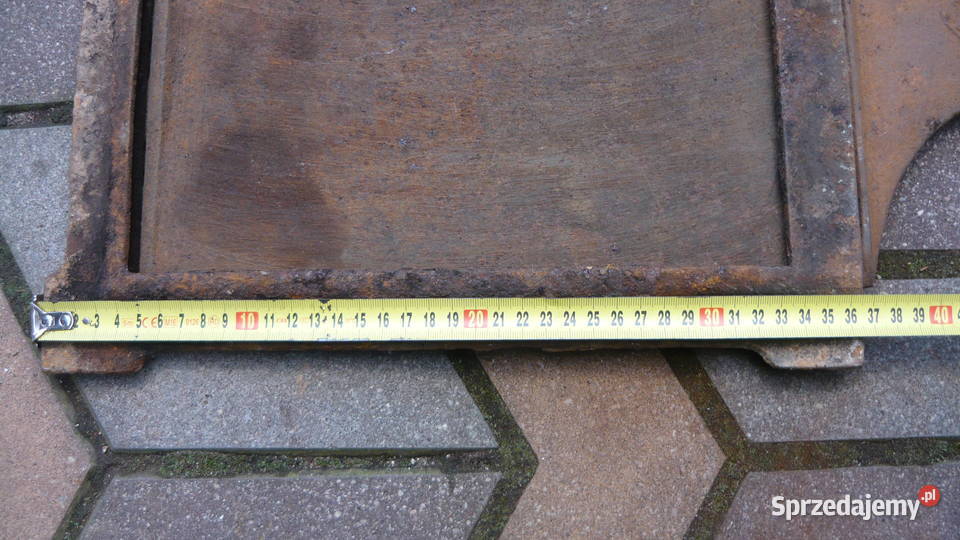 Szyber komina kominowy 37 x 32 do komina kominka Sokółka sprzedam