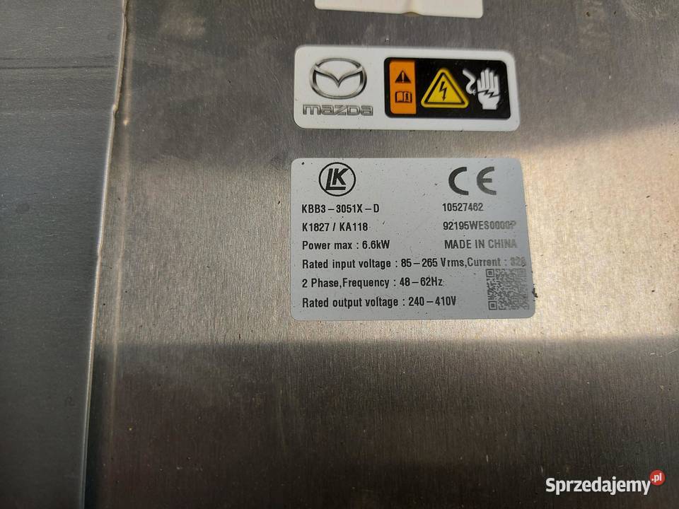 Mazda CX60 przetwornica napięcia falownik moduł