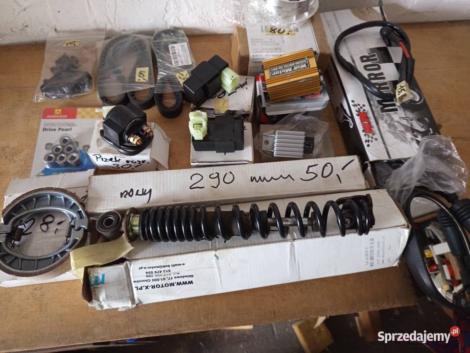 Sprzedam nowe części do skutera 4T silnik GY 6 Chorzów