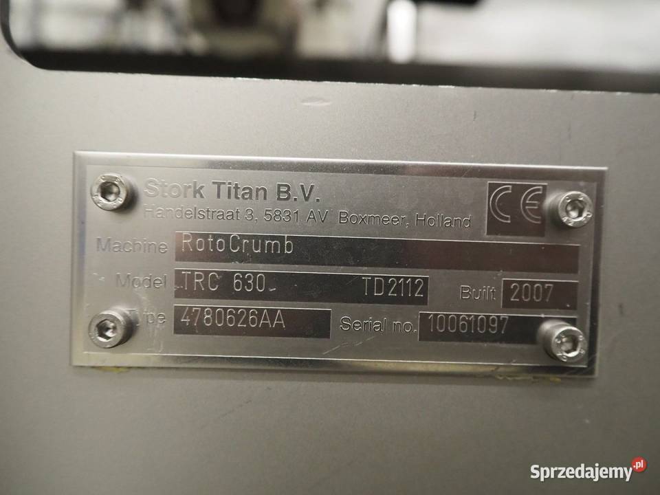 GEA Stork Koppens Linia do formowania Krotoszyn