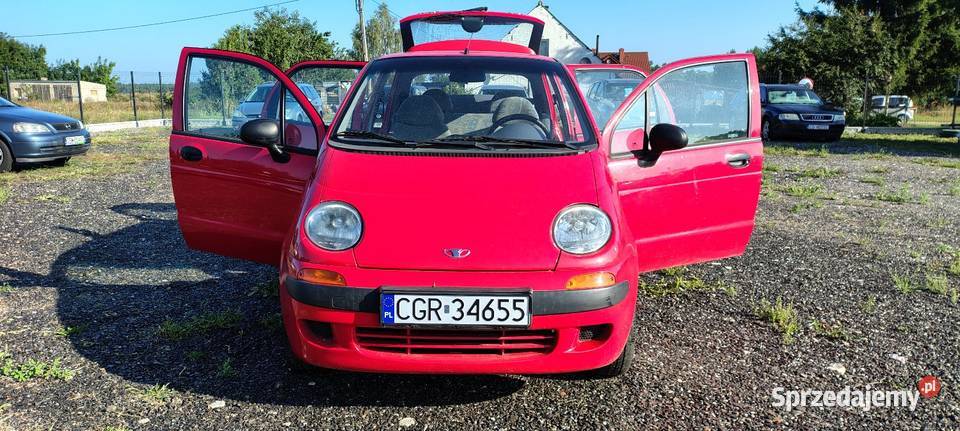 Daewoo Matiz 1 użytkownik Nowości Przebieg 79900 Rok produkcji 2000 Wałdowo Szlacheckie