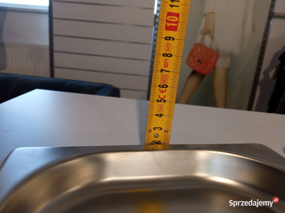 POJEKMNIK GN13 2 STAL NIERDZEWNA EKSPOZYCJA Gastronomia