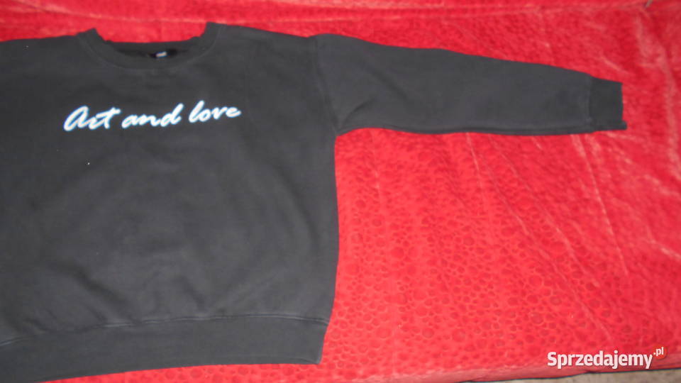 Bluza czarna w ML Inny materiał Odzież sportowa Sosnowiec