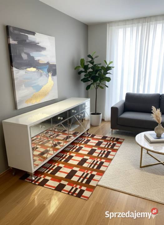 Ekskluzywna Komoda Szklana 170 Styl Nowoczesny Kępno